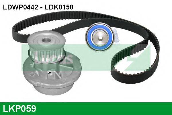 Водяний насос + комплект зубчастого ременя LUCAS ENGINE DRIVE LKP059