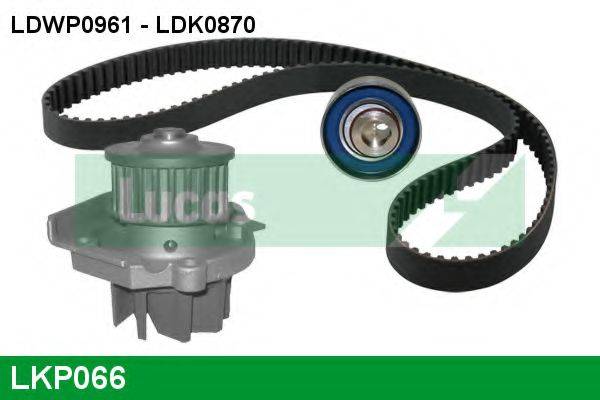 LUCAS ENGINE DRIVE LKP066 Водяной насос + комплект зубчатого ремня