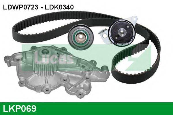 LUCAS ENGINE DRIVE LKP069 Водяной насос + комплект зубчатого ремня