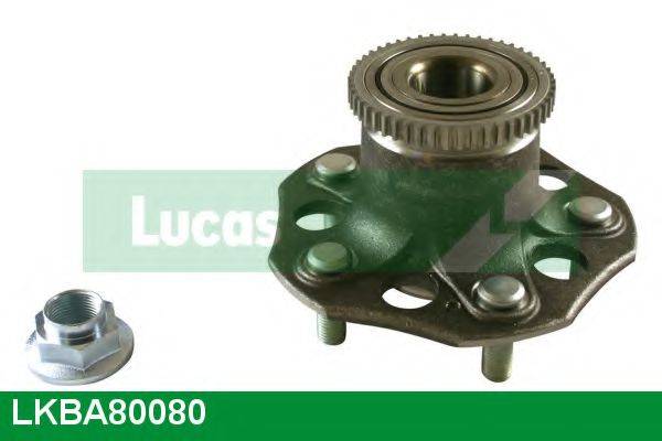 LUCAS ENGINE DRIVE LKBA80080 Комплект підшипника ступиці колеса