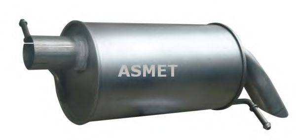 ASMET 07238 Глушитель выхлопных газов конечный