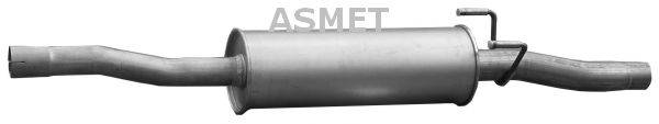 ASMET 02055 Средний глушитель выхлопных газов