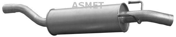 ASMET 02056 Глушитель выхлопных газов конечный