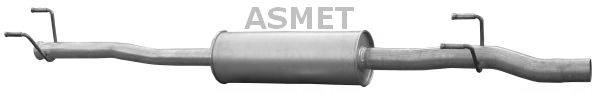 ASMET 02059 Средний глушитель выхлопных газов