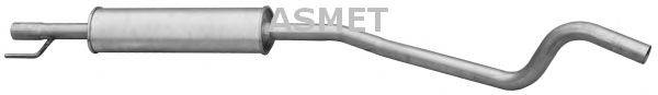 ASMET 05179 Средний глушитель выхлопных газов