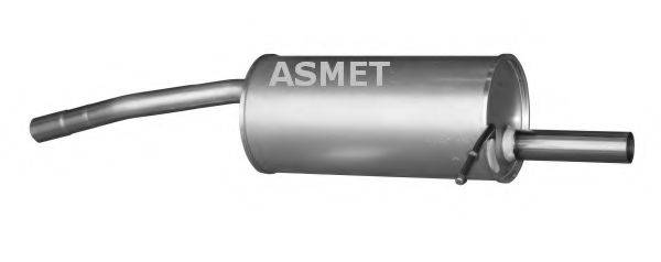 ASMET 10116 Глушитель выхлопных газов конечный