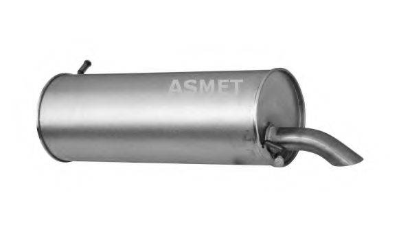 ASMET 09060 Глушитель выхлопных газов конечный