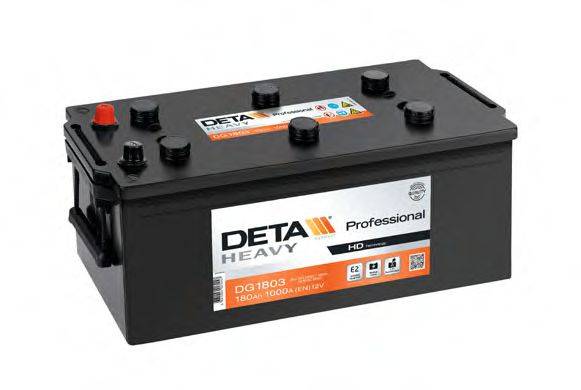 Стартерна акумуляторна батарея; Стартерна акумуляторна батарея DETA DG1803