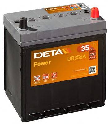 Стартерна акумуляторна батарея; Стартерна акумуляторна батарея DETA DB356A