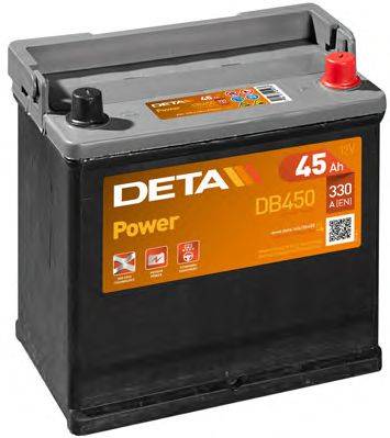 Стартерна акумуляторна батарея; Стартерна акумуляторна батарея DETA DB450