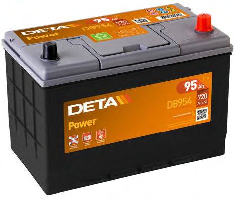 Стартерна акумуляторна батарея; Стартерна акумуляторна батарея DETA DB954