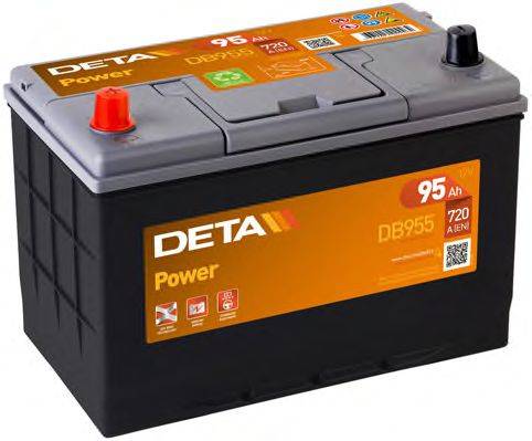 Стартерна акумуляторна батарея; Стартерна акумуляторна батарея DETA DB955
