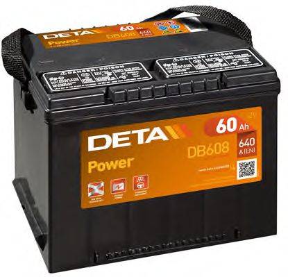 DETA DB608 Стартерная аккумуляторная батарея; Стартерная аккумуляторная батарея