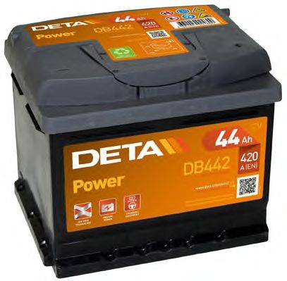 Стартерна акумуляторна батарея; Стартерна акумуляторна батарея DETA DB442