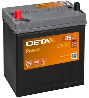 Стартерна акумуляторна батарея; Стартерна акумуляторна батарея DETA DB357