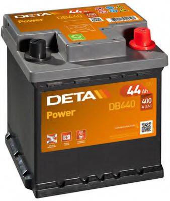 Стартерна акумуляторна батарея; Стартерна акумуляторна батарея DETA DB440