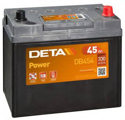 Стартерна акумуляторна батарея; Стартерна акумуляторна батарея DETA DB454