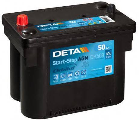 Стартерна акумуляторна батарея; Стартерна акумуляторна батарея DETA DK508