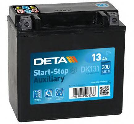 Стартерна акумуляторна батарея; Стартерна акумуляторна батарея DETA DK131