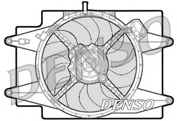 Вентилятор, охолодження двигуна NPS DER01001