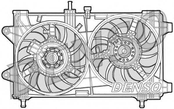 NPS DER09036 Вентилятор, охлаждение двигателя