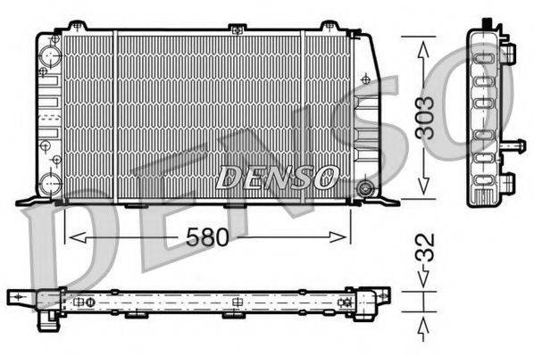 Радіатор, охолодження двигуна NPS DRM02010