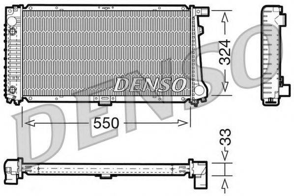 NPS DRM05059 Радіатор, охолодження двигуна