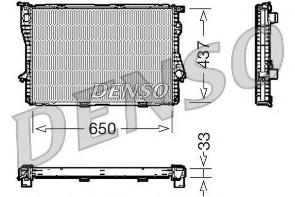 NPS DRM05067 Радиатор, охлаждение двигателя