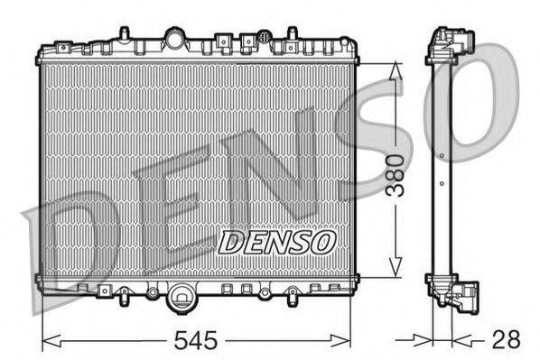 NPS DRM07056 Радиатор, охлаждение двигателя