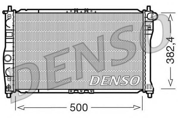 Радиатор, охлаждение двигателя NPS DRM08001