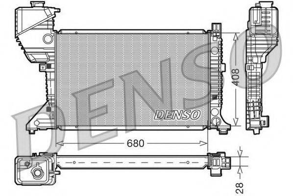 NPS DRM17015 Радиатор, охлаждение двигателя