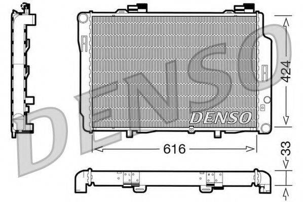 NPS DRM17070 Радиатор, охлаждение двигателя
