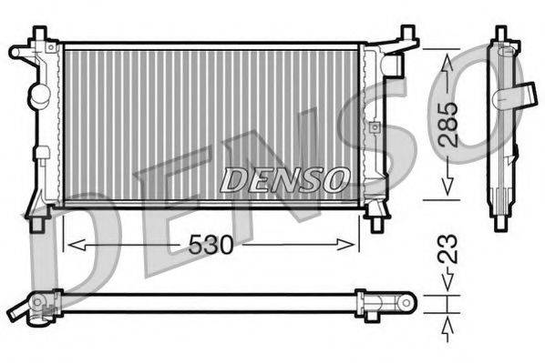 Радіатор, охолодження двигуна NPS DRM20037