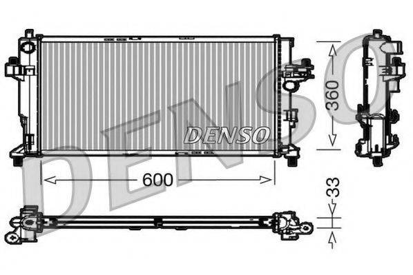 Радиатор, охлаждение двигателя NPS DRM20039