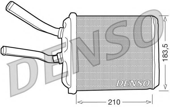 NPS DRR01010 Теплообменник, отопление салона