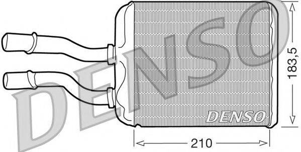 Теплообмінник, опалення салону NPS DRR01011
