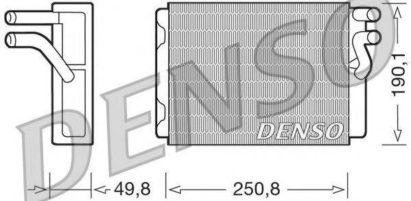 NPS DRR33010 Теплообменник, отопление салона