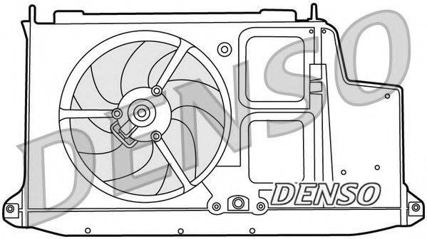 Вентилятор, охолодження двигуна NPS DER21012