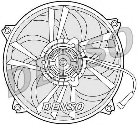 NPS DER21014 Вентилятор, охлаждение двигателя