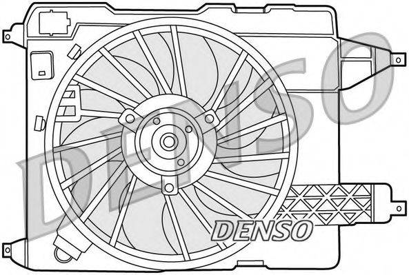 NPS DER23002 Вентилятор, охолодження двигуна
