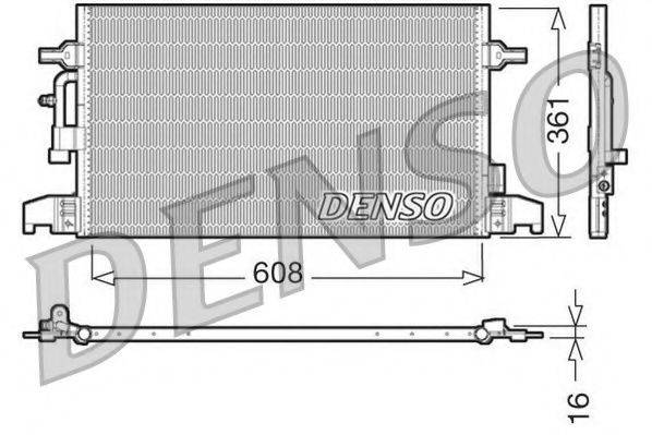 NPS DCN02016 Конденсатор, кондиционер