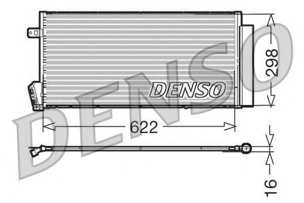 NPS DCN09018 Конденсатор, кондиционер