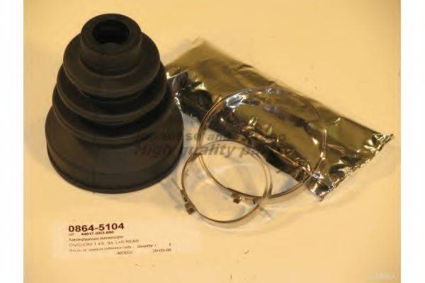 Комплект пылника, приводной вал ASHUKI 0864-5104