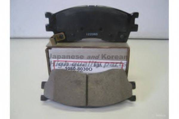 ASHUKI 10808030O Комплект тормозных колодок, дисковый тормоз