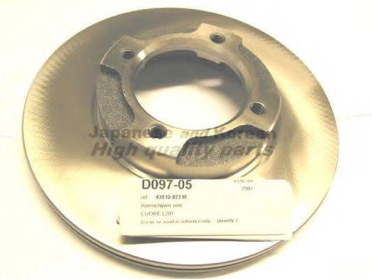 Тормозной диск ASHUKI D097-05