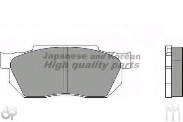 ASHUKI H02702 Комплект тормозных колодок, дисковый тормоз