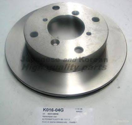 гальмівний диск ASHUKI K016-04G