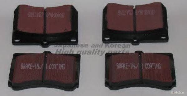 Комплект тормозных колодок, дисковый тормоз ASHUKI M045-05A