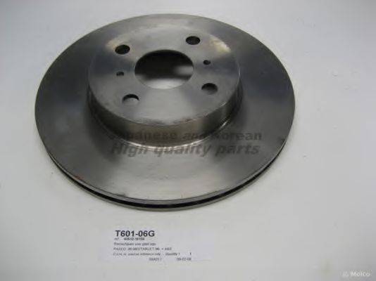 Тормозной диск ASHUKI T601-06G