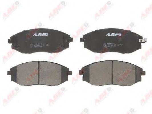 ABE C10021ABE Комплект тормозных колодок, дисковый тормоз